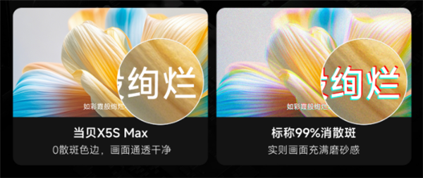 有哪些 当贝X5SMax成护眼投影仪首选z6尊龙·中国网站2025年护眼的投影仪(图8)